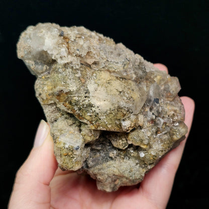 Garden Quartz Crystal 309g, Scenic Lodolite Quartz