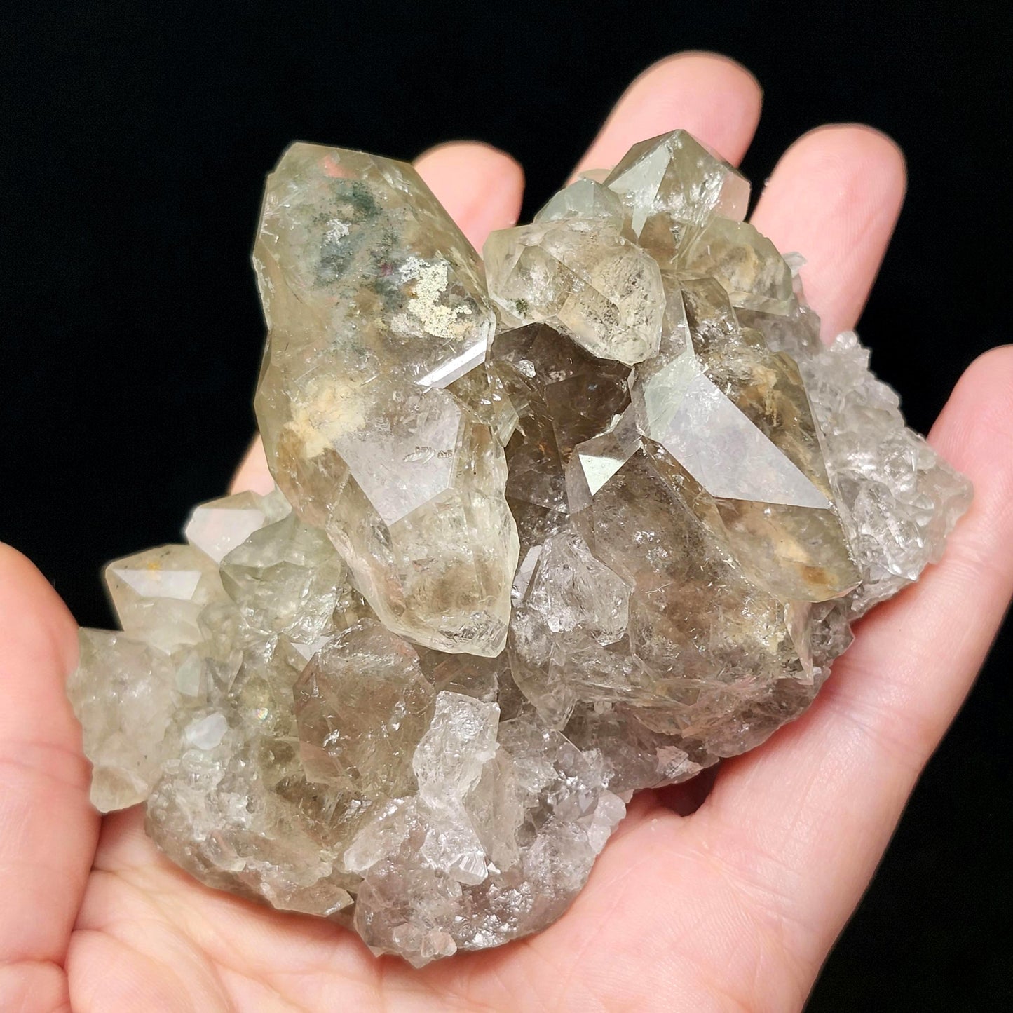 Lodolite Garden Quartz Crystal 206g