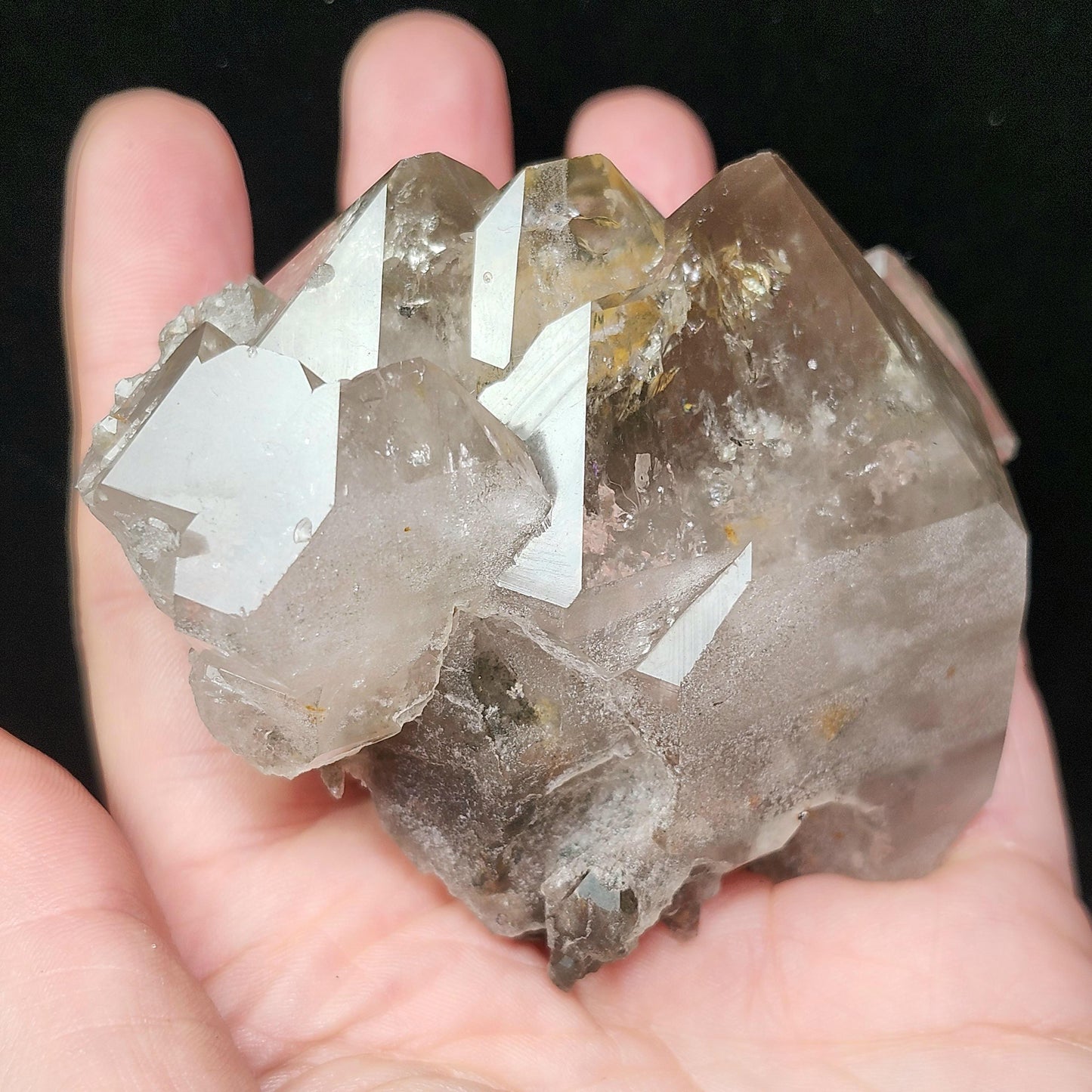Lodolite Garden Quartz Crystal 244g