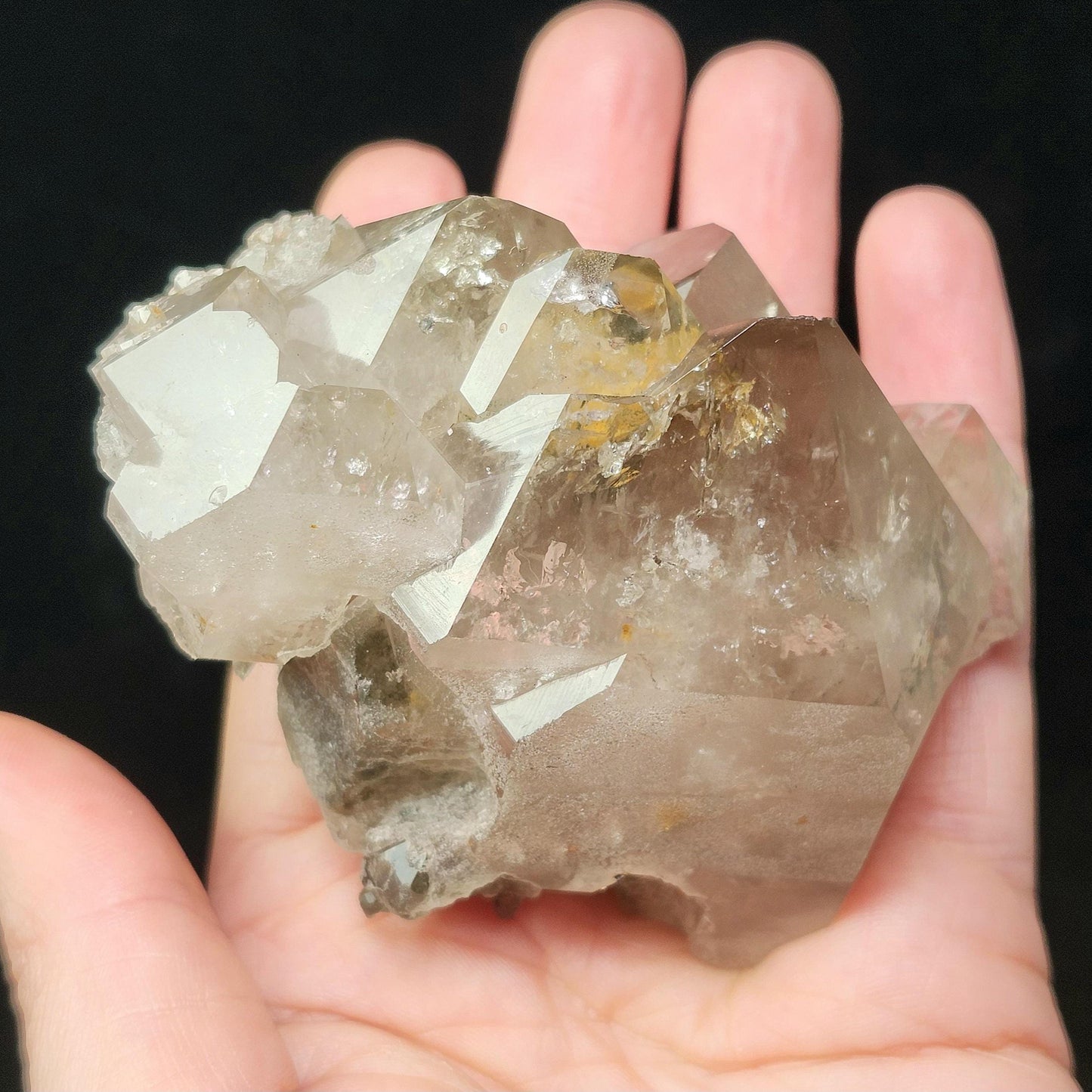 Lodolite Garden Quartz Crystal 244g