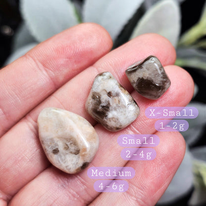 Belomorite Smoky Moonstone Crystal