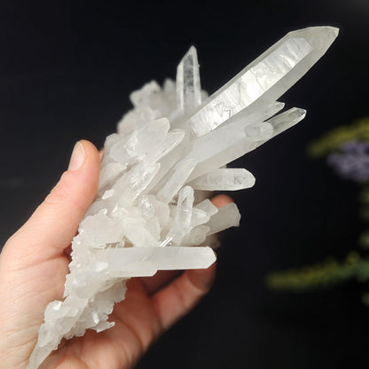 Arkansas Quartz Crystal Cluster, 343 grams