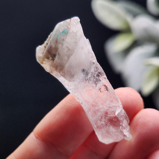 Ajoite Quartz Crystal 8.7g