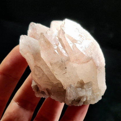 Dreamsicle Pink Lemurian Quartz Crystal (127g)