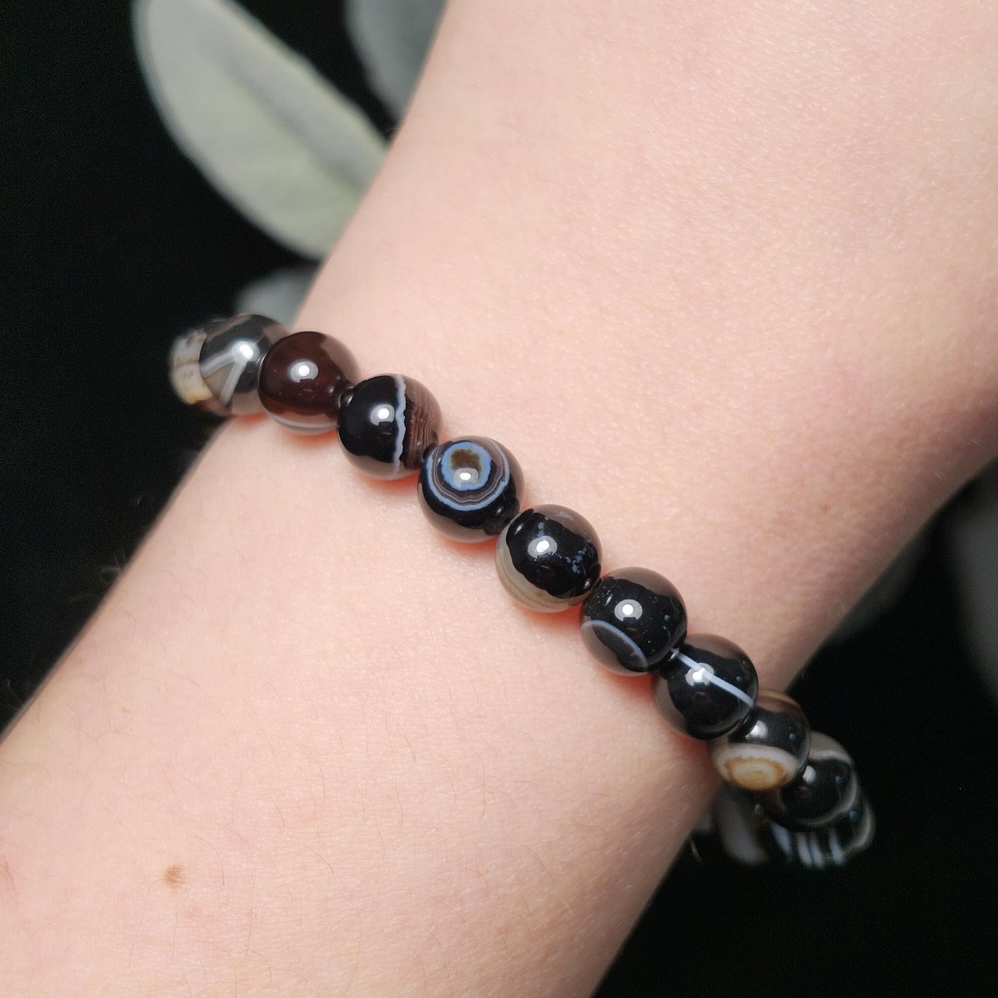 Banded Onyx Bracelet