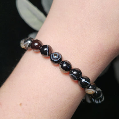 Banded Onyx Bracelet