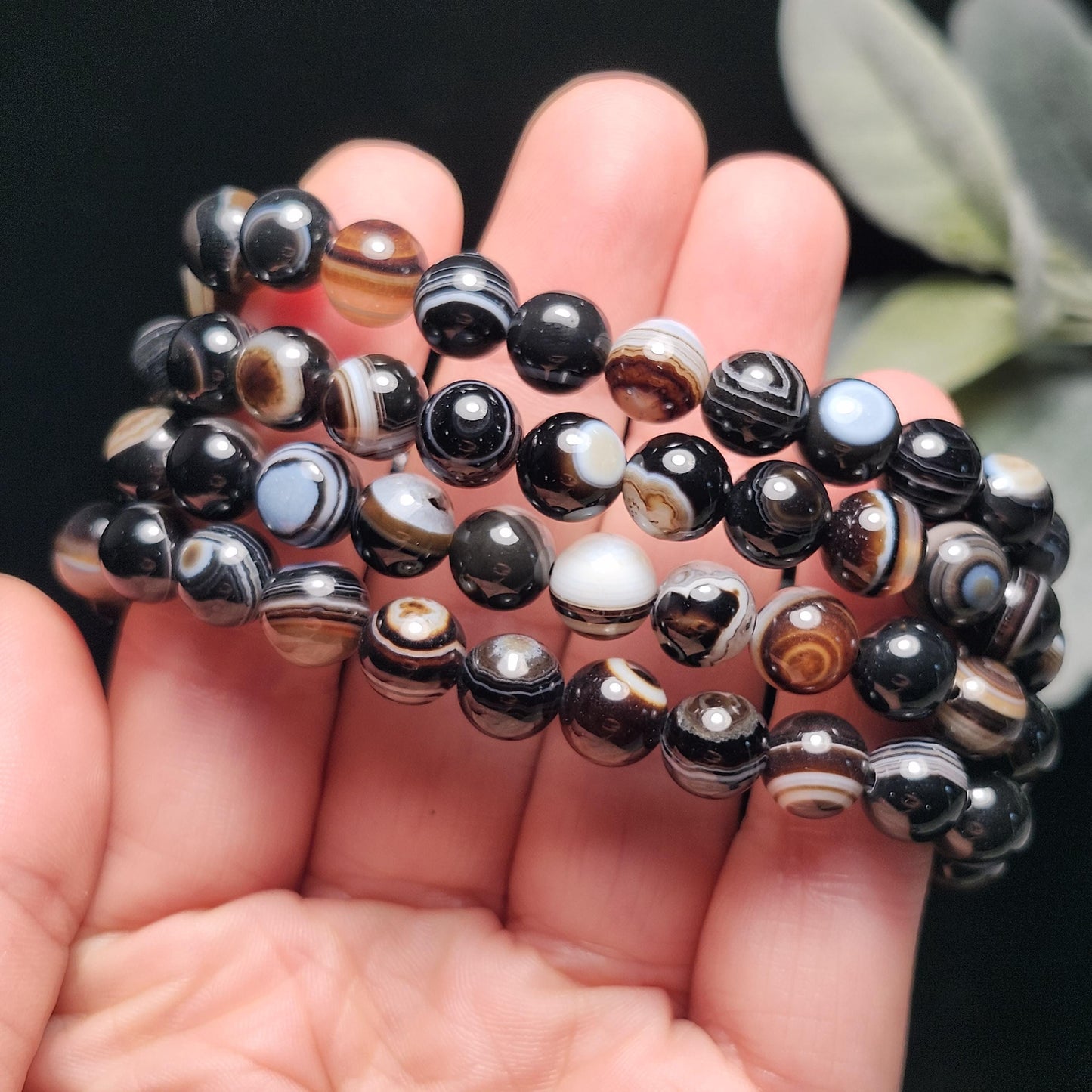 Banded Onyx Bracelet