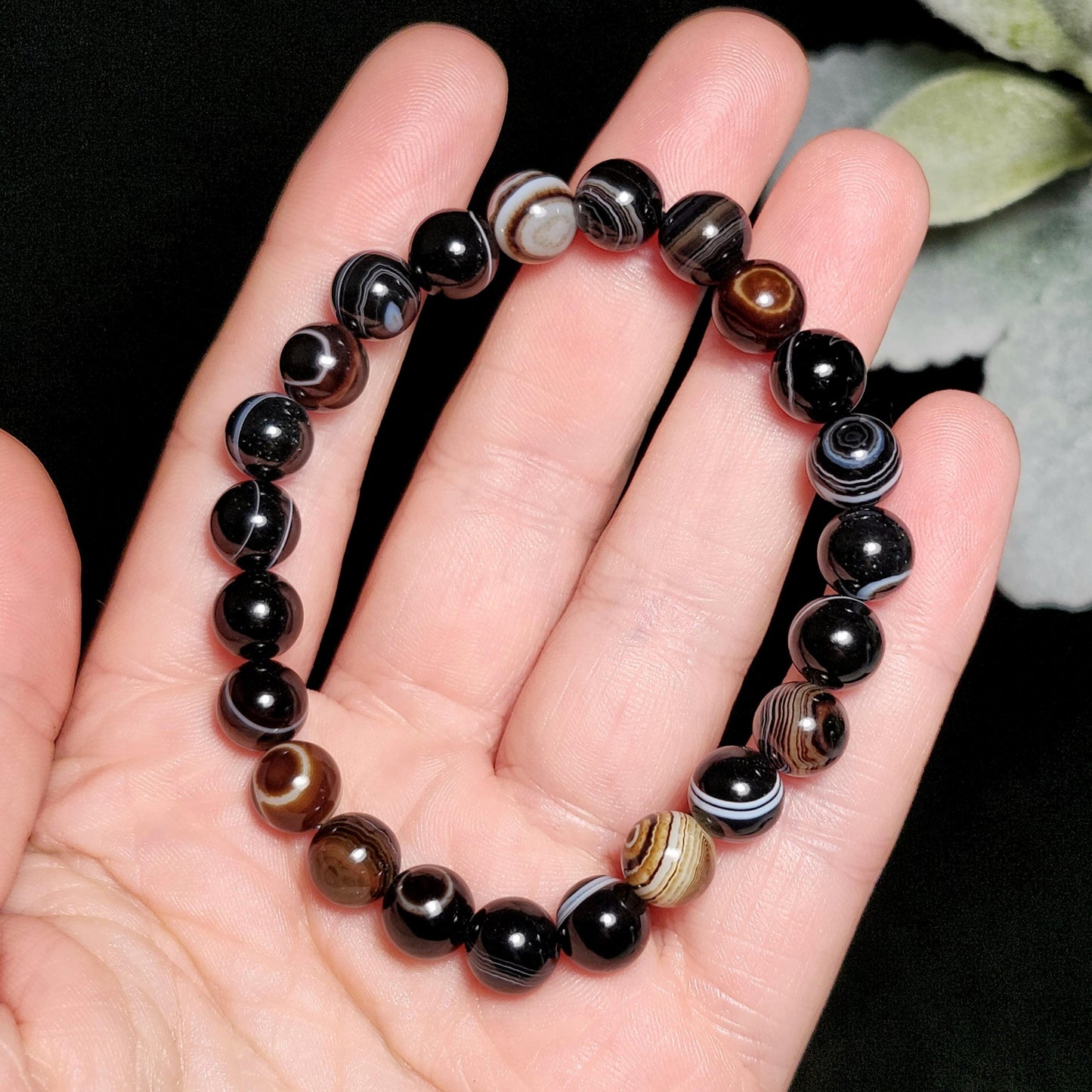 Banded Onyx Bracelet