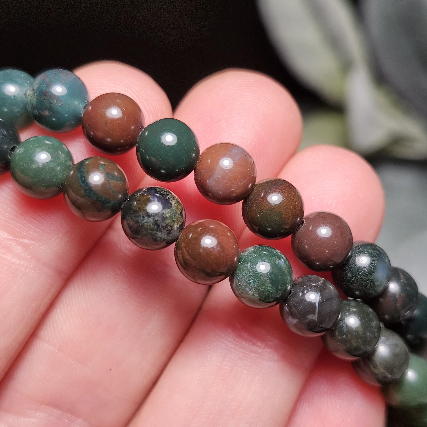 Bloodstone Bracelet