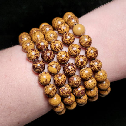 Calligraphy Jasper Bracelet