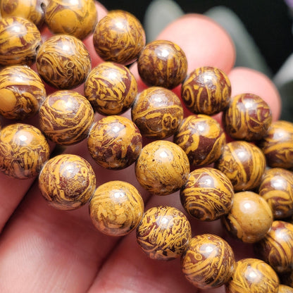 Calligraphy Jasper Bracelet