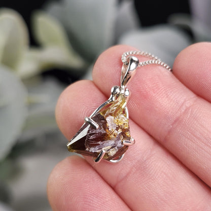 Orange Zincite Pendant