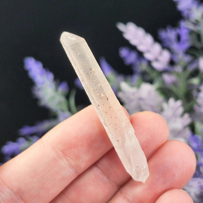 Angel Chime Frosted Quartz Crystal
