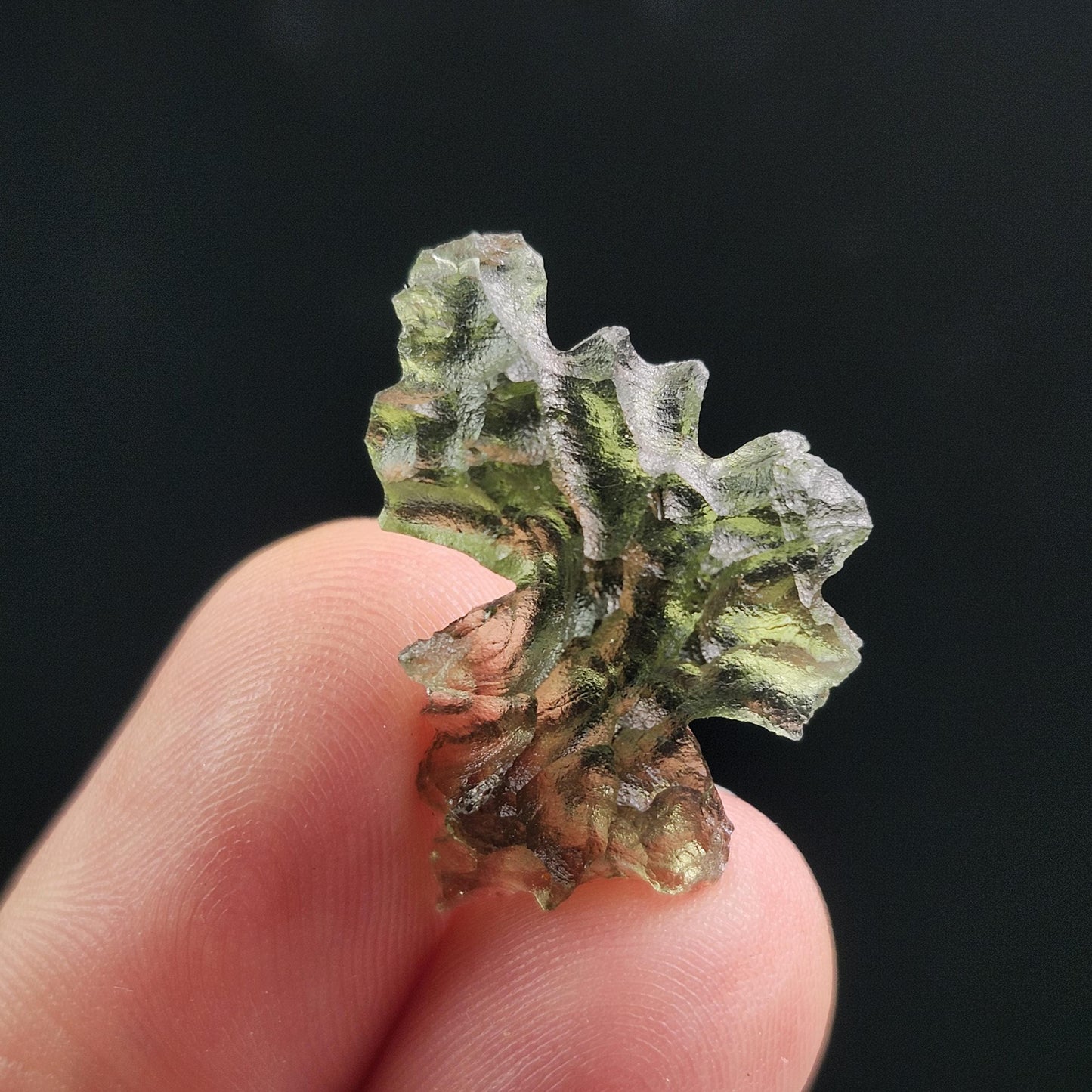 Besednice "Hedgehog" Moldavite 1.5g
