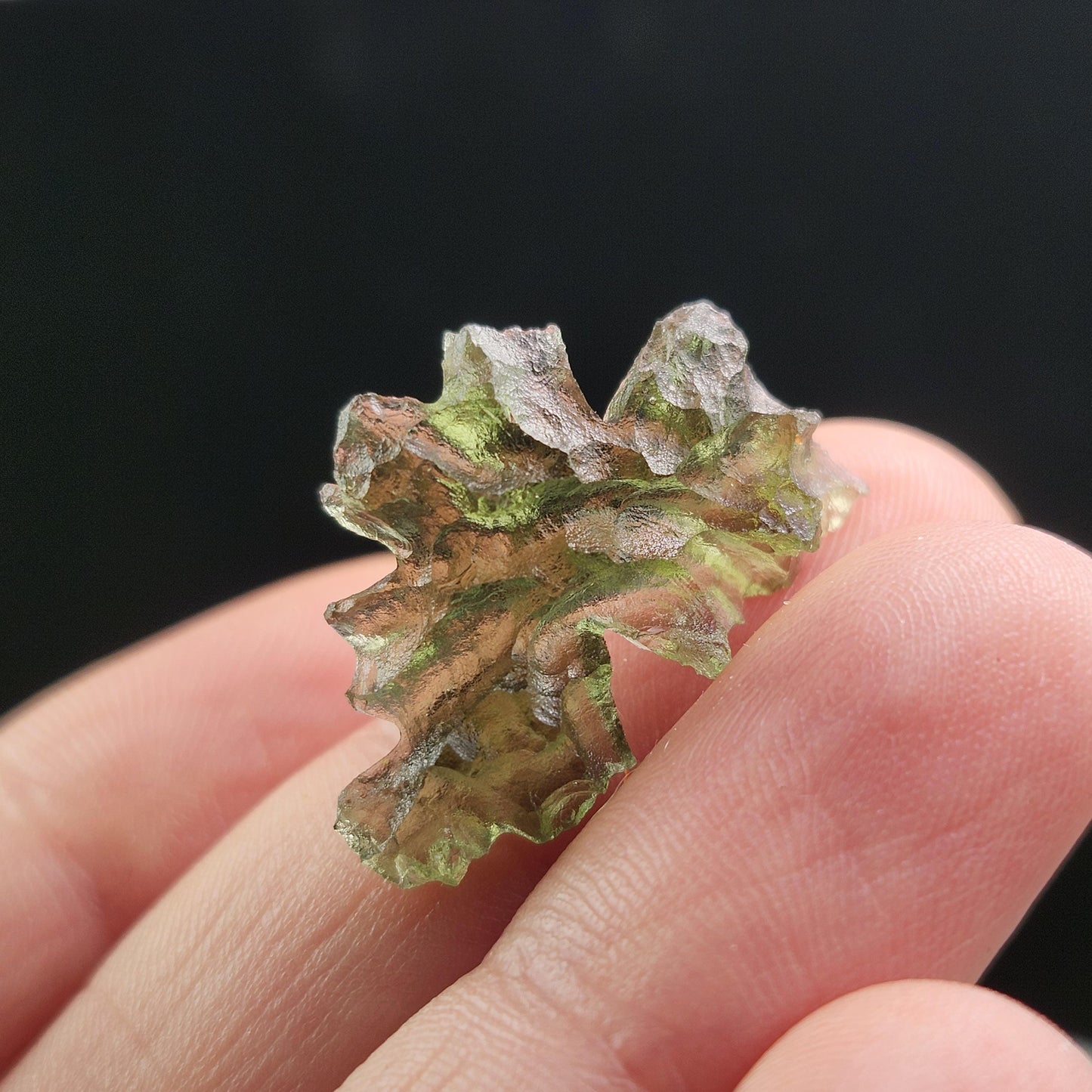 Besednice "Hedgehog" Moldavite 1.5g