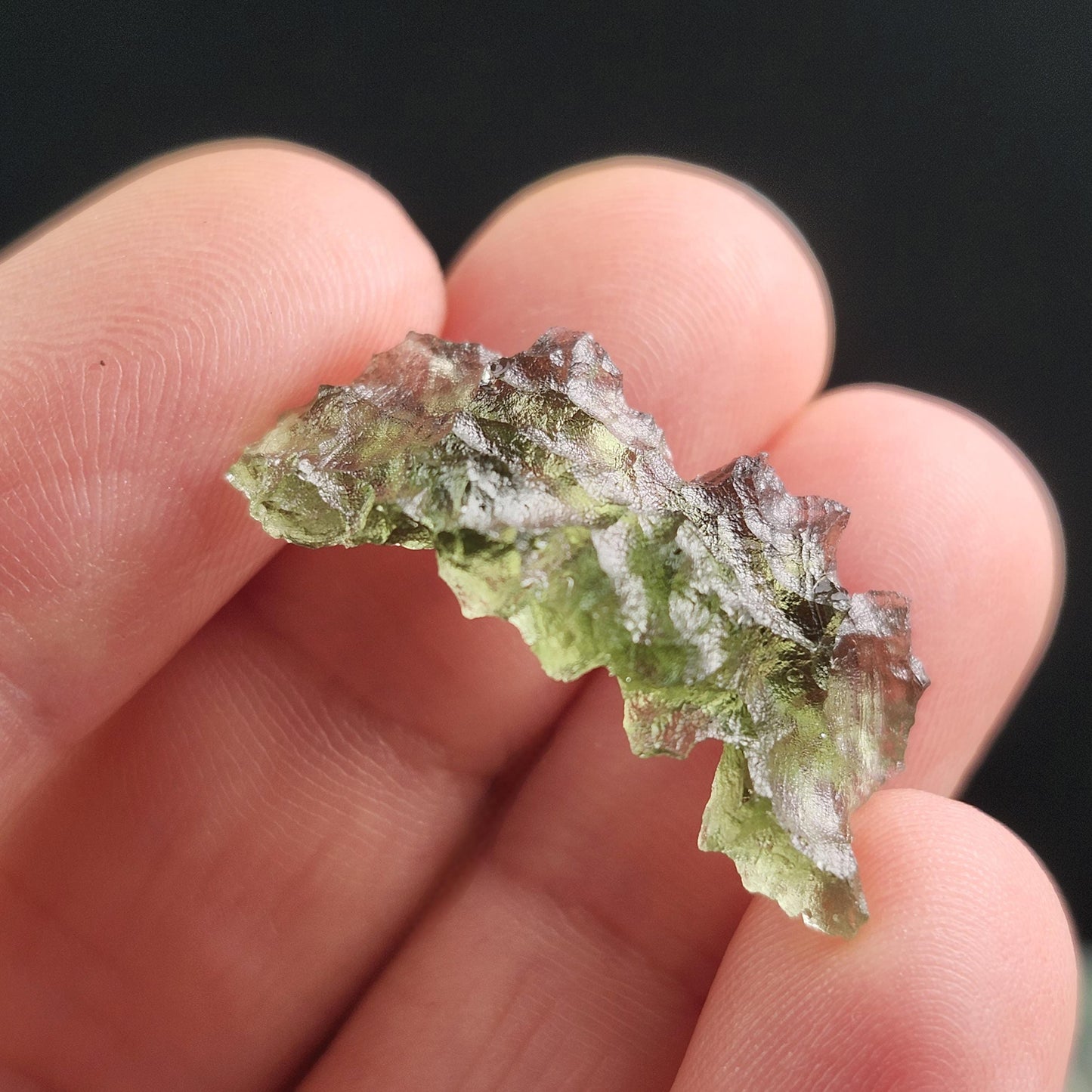 Besednice "Hedgehog" Moldavite 1.8g