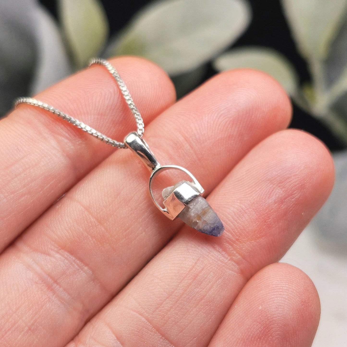 Sri Lankan Bicolor Blue Sapphire Pendant *OLD STOCK* Necklace