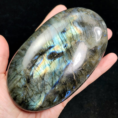 LARGE Labradorite Palm Stone 1lb