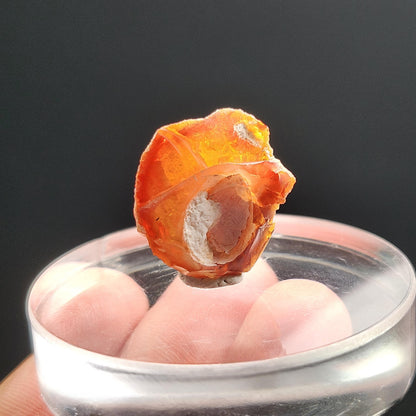 Mexican Fire Agate Crystal 4g, High