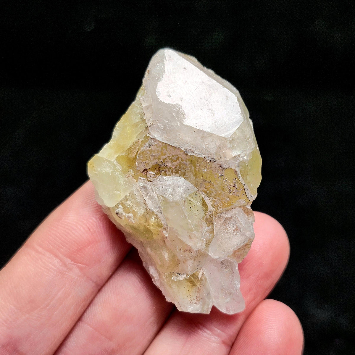 Datolite Crystal with Rainbow Inclusions 29.45g