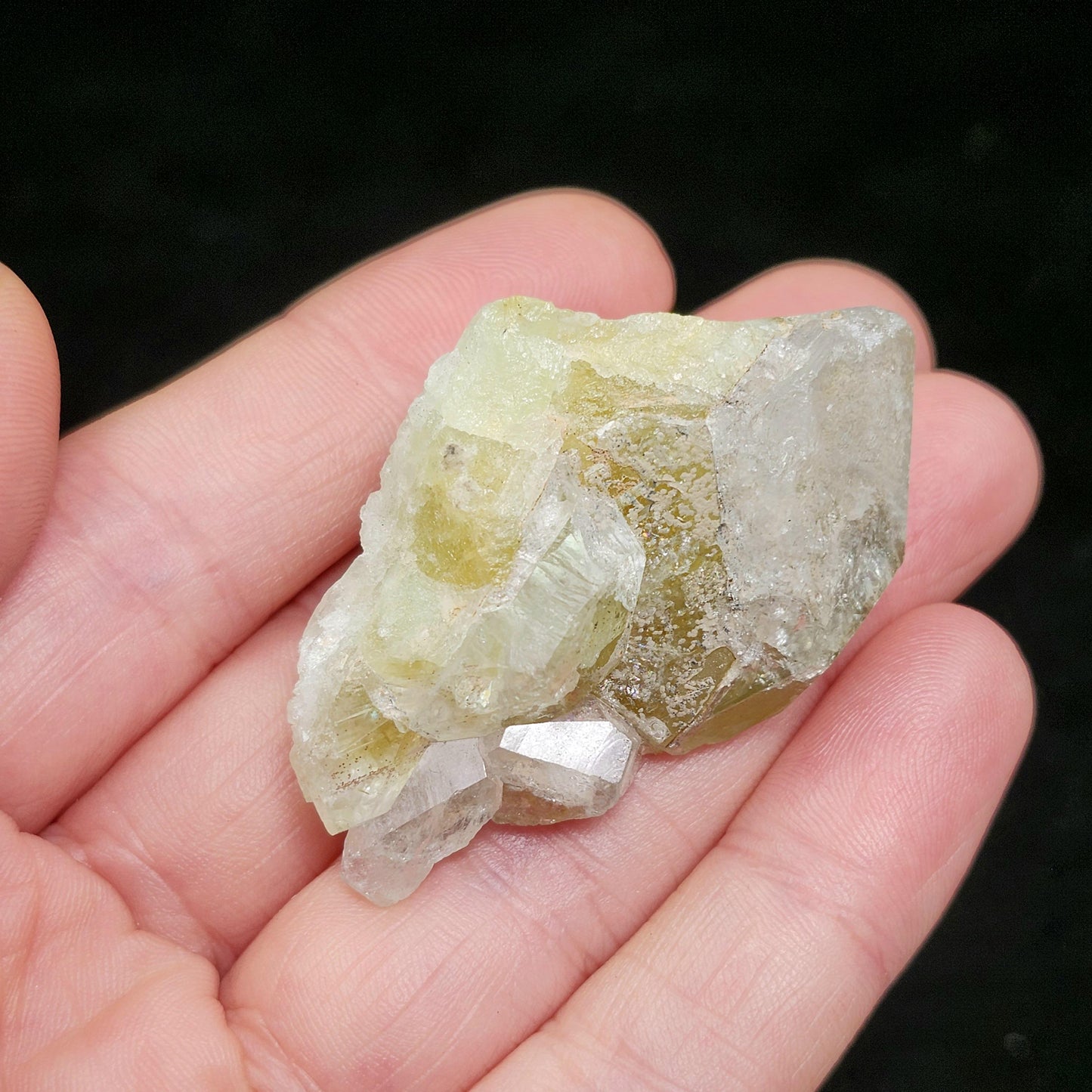 Apophyllite & Datolite Crystal 29g