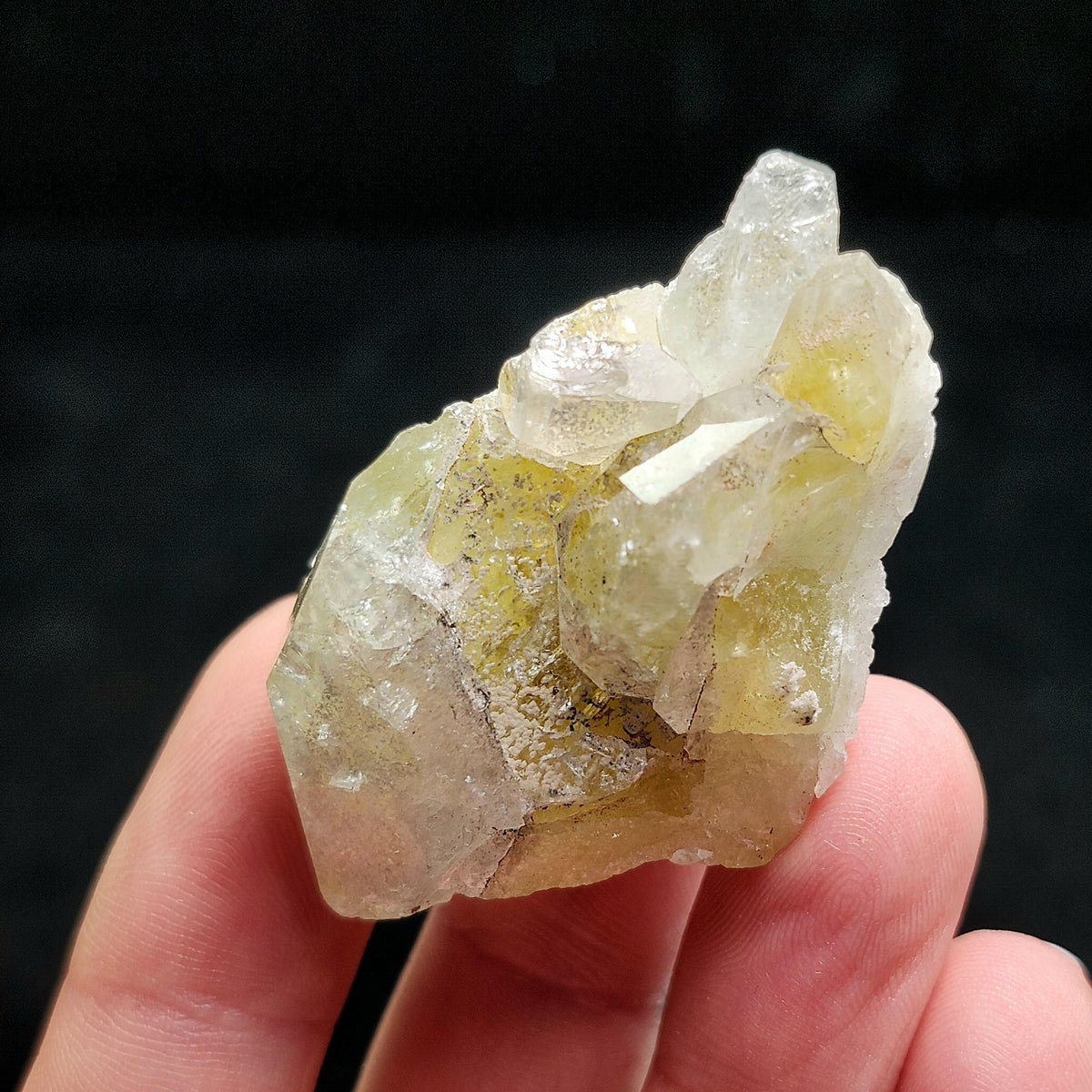 Datolite Crystal with Rainbow Inclusions 29.45g