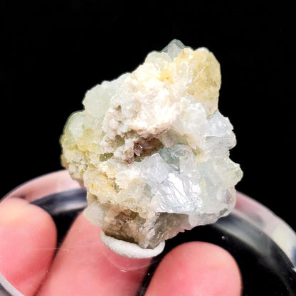 RARE Blue & Gold Euclase Crystal Cluster 14.6g, Brazilian Euclase Specimen