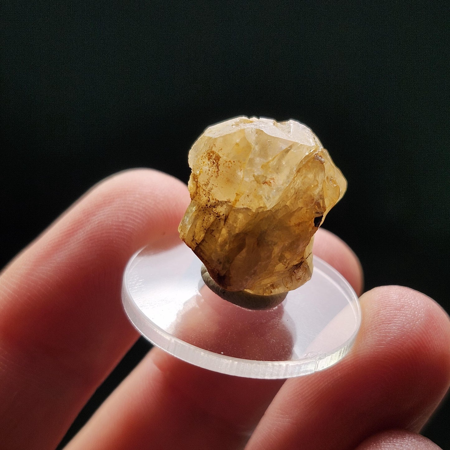 Golden Phenacite Crystal 4g