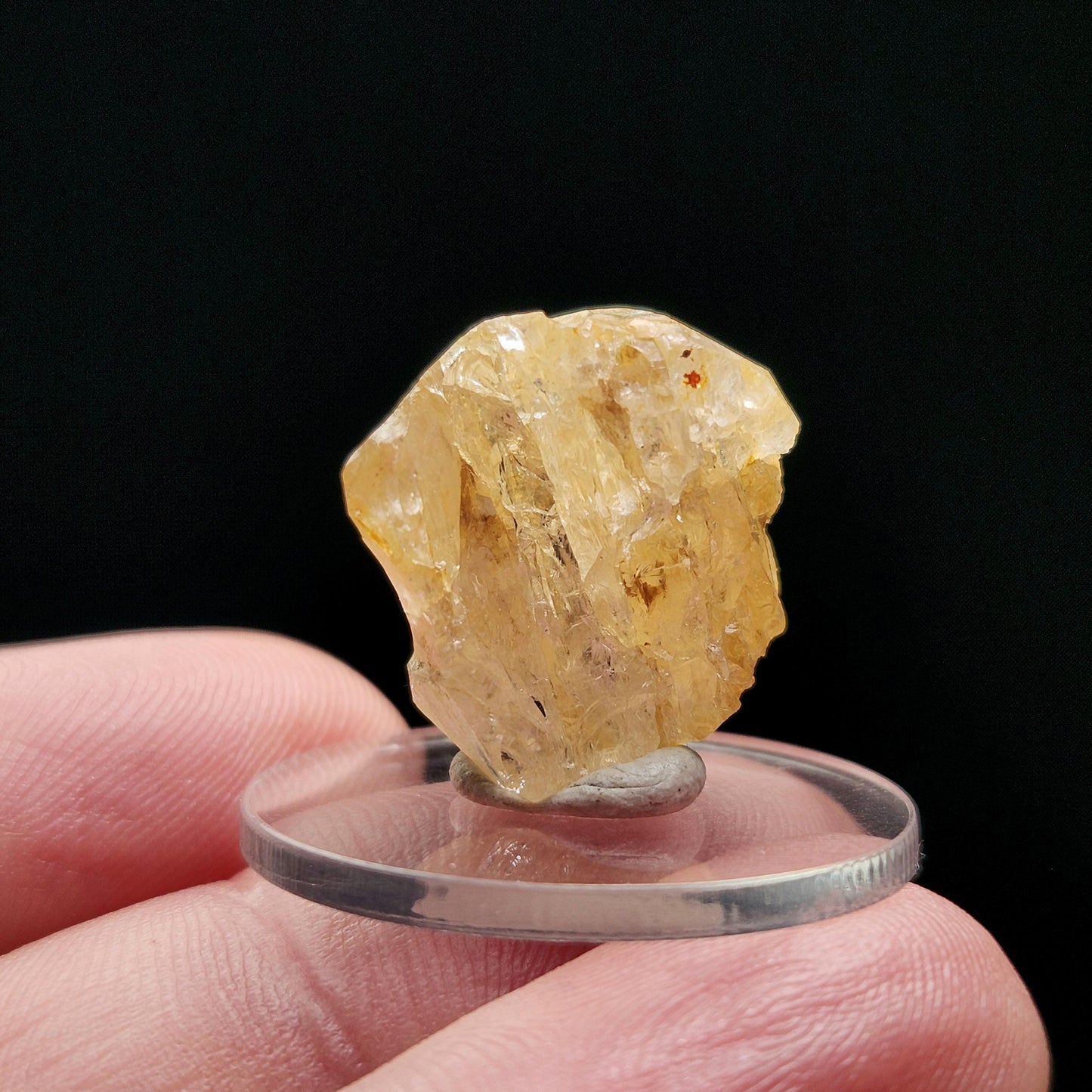Golden Phenacite Crystal 4g
