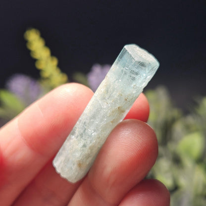 Aquamarine Phantom Double Terminated Crystal 6.6g