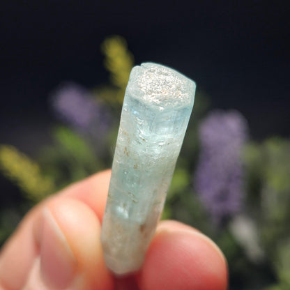 Aquamarine Phantom Double Terminated Crystal 6.6g