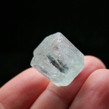 Double Terminated Aquamarine Crystal 5.54g, Raw Aquamarine Specimen