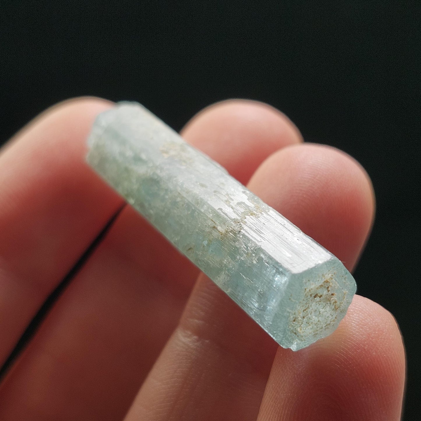 Aquamarine Phantom Double Terminated Crystal 6.6g