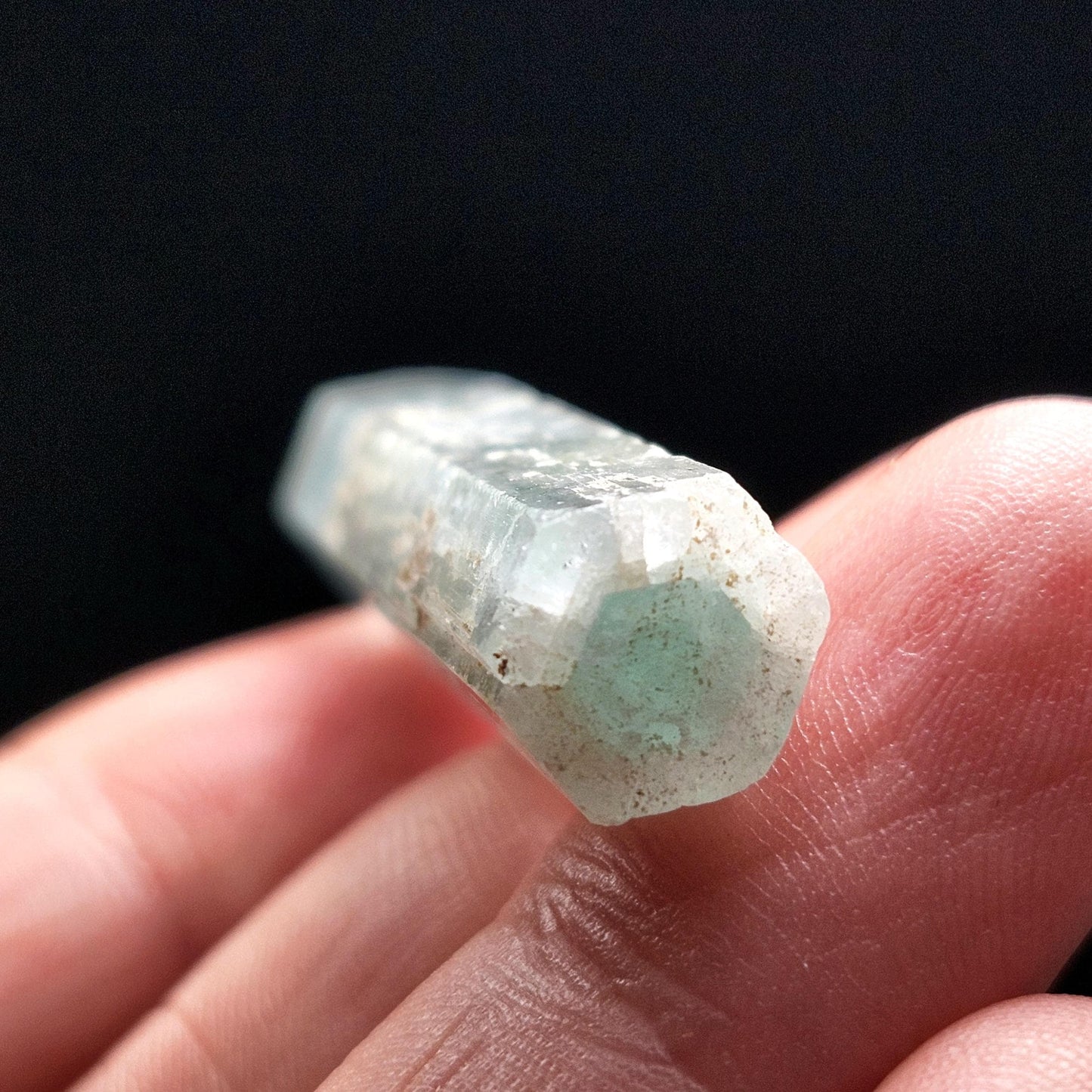Aquamarine Phantom Double Terminated Crystal 6.6g