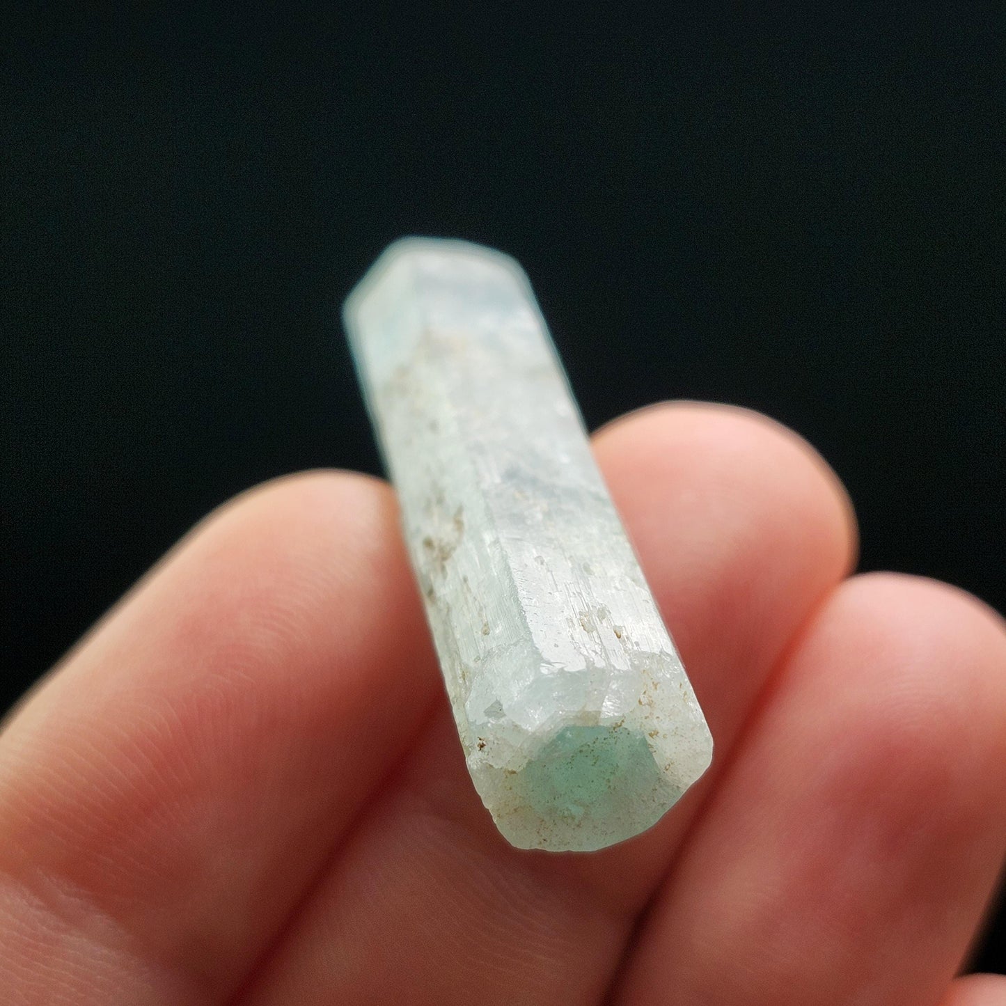 Aquamarine Phantom Double Terminated Crystal 6.6g