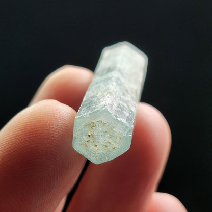 Aquamarine Phantom Double Terminated Crystal 6.6g