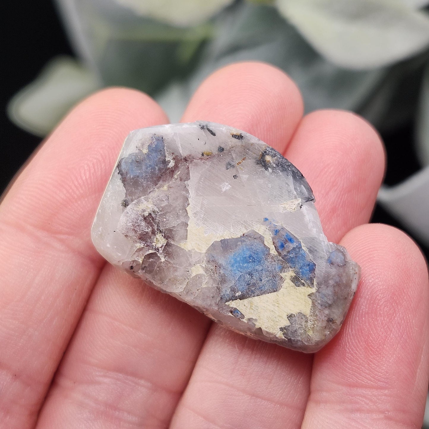 Papagoite Quartz Crystal 9.9g