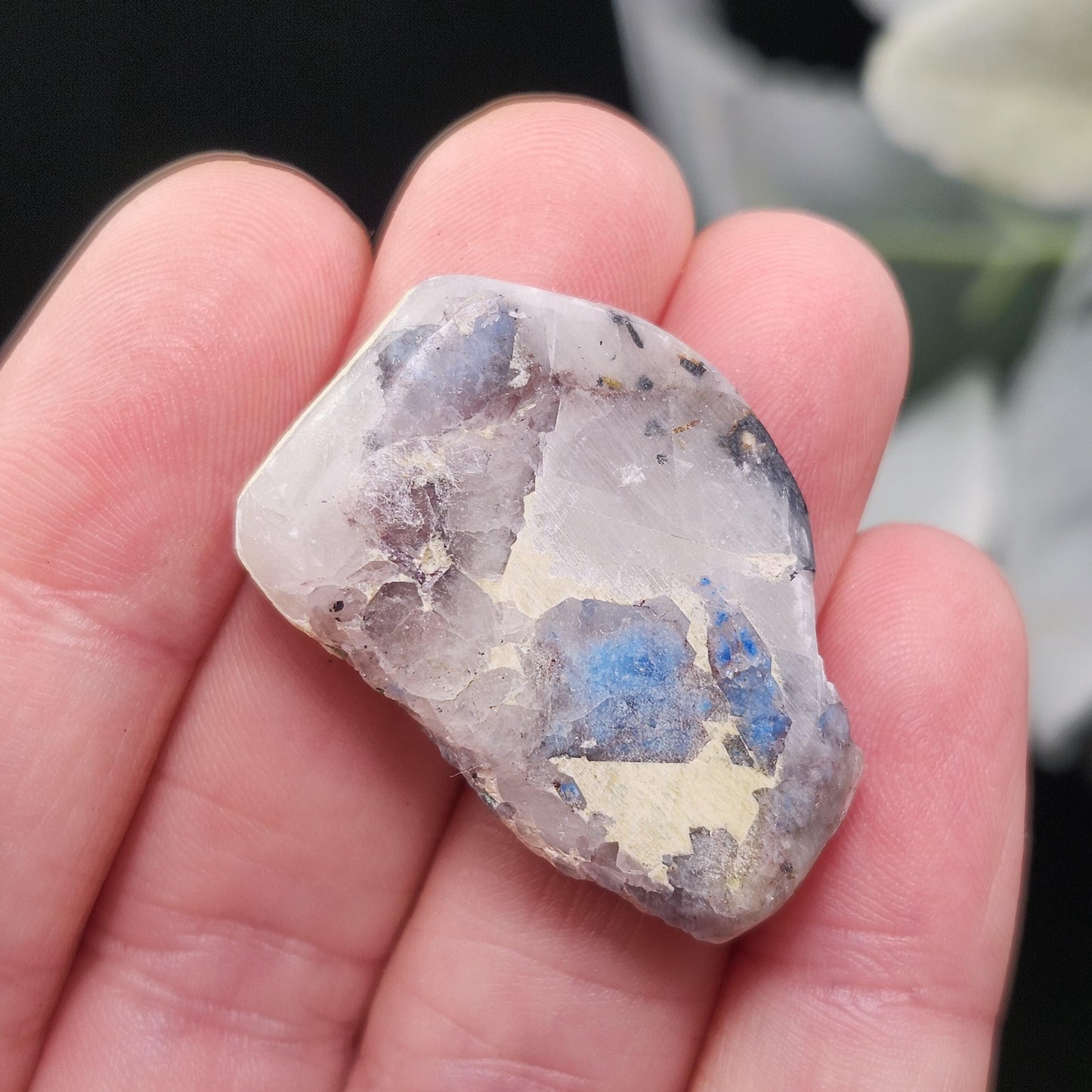 Papagoite Quartz Crystal 9.9g