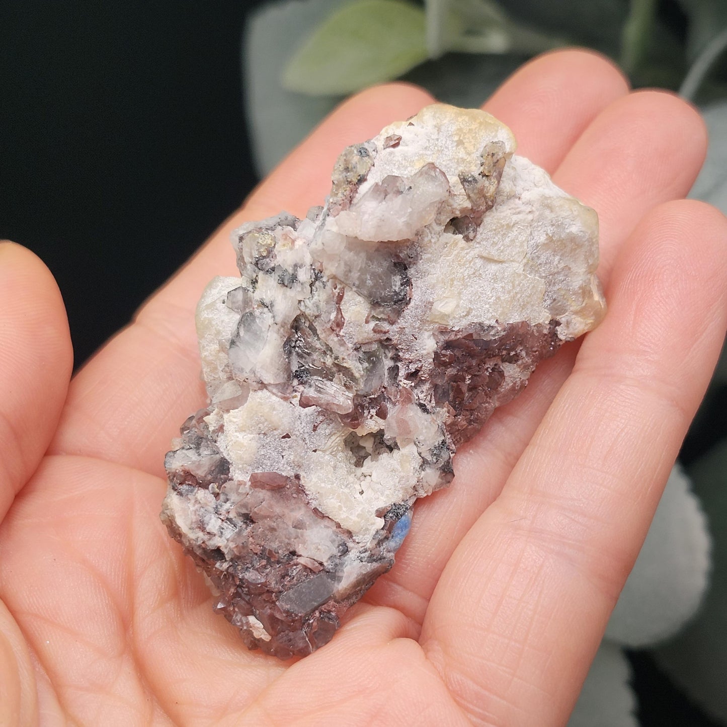 Papagoite Quartz 52g Crystal Cluster