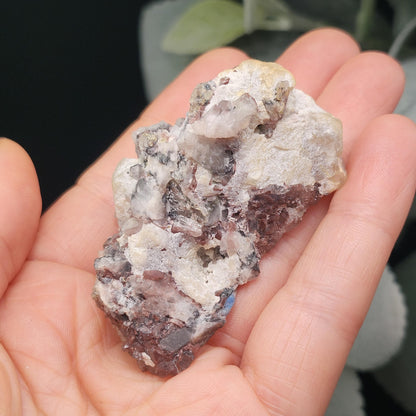 Papagoite Quartz 52g Crystal Cluster