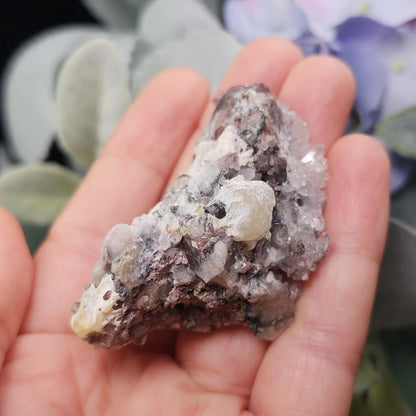 Papagoite Quartz 52g Crystal Cluster