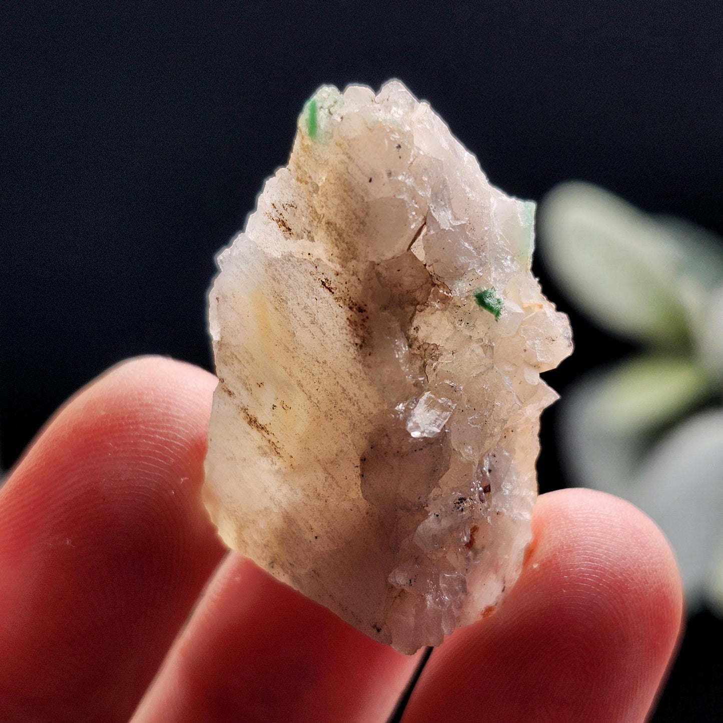 Ajoite Quartz Crystal 12.6g