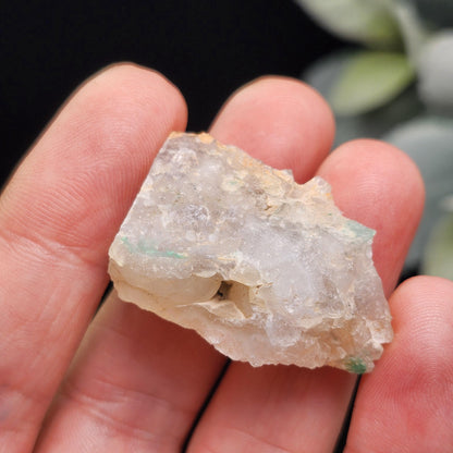 Ajoite Quartz Crystal 12.6g