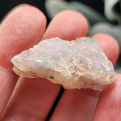 Ajoite Quartz Crystal 12.6g