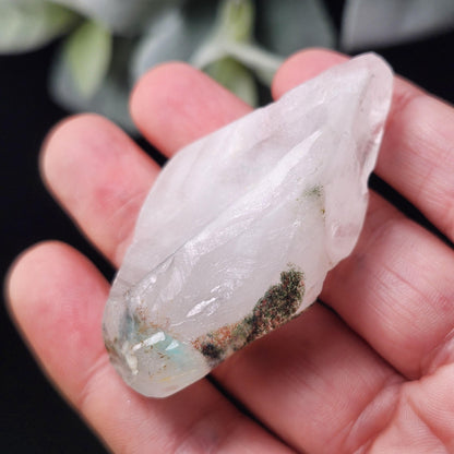 Ajoite Quartz Crystal 37g