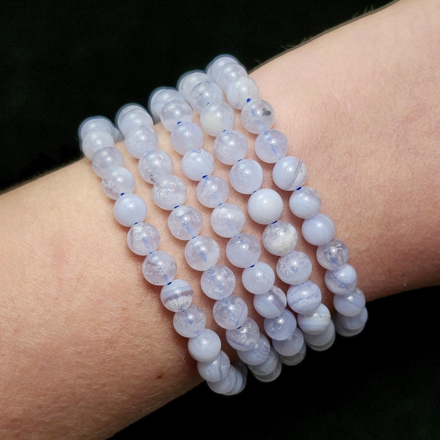 Blue Lace Agate Bracelet