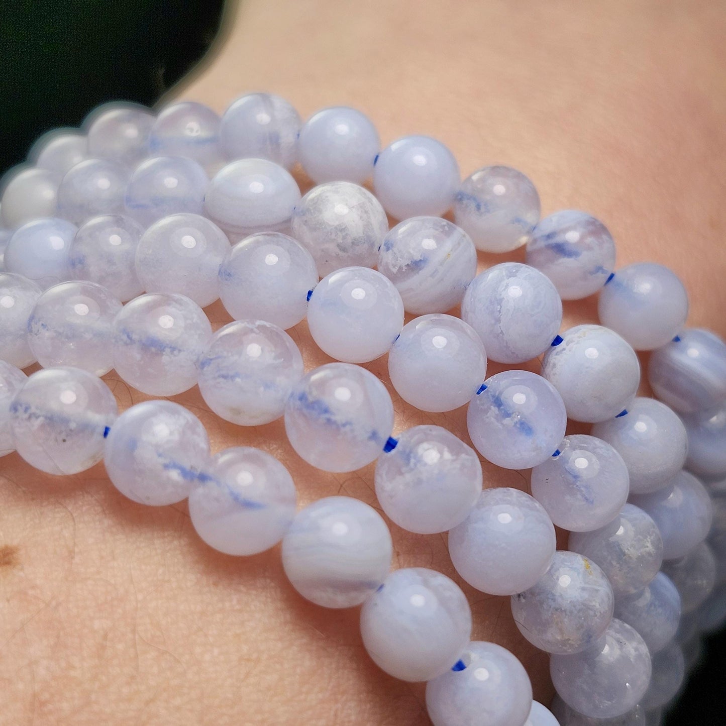 Blue Lace Agate Bracelet