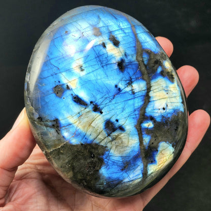 LARGE Labradorite Palm Stone 1lb