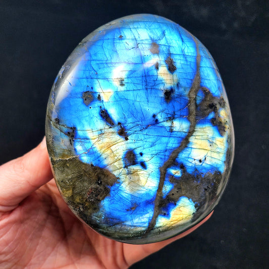 LARGE Labradorite Palm Stone 1lb