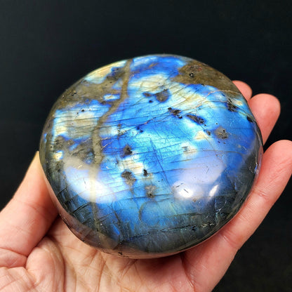 LARGE Labradorite Palm Stone 1lb